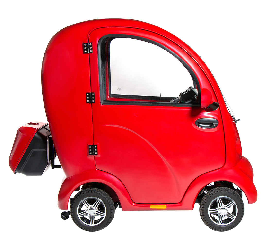 Allwetter-Mobilitätsroller CABIN X9: Geschlossene Kabine, mobiles Schutzgebiet