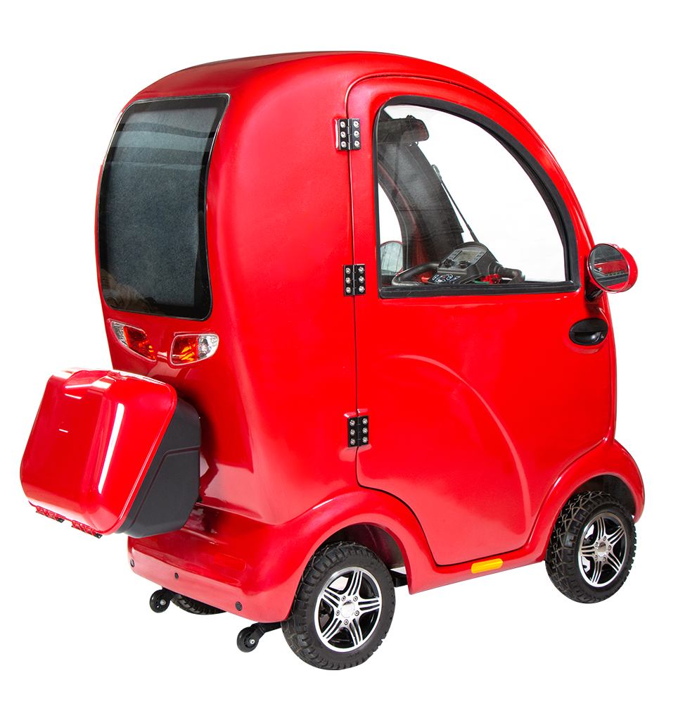 Allwetter-Mobilitätsroller CABIN X9: Geschlossene Kabine, mobiles Schutzgebiet