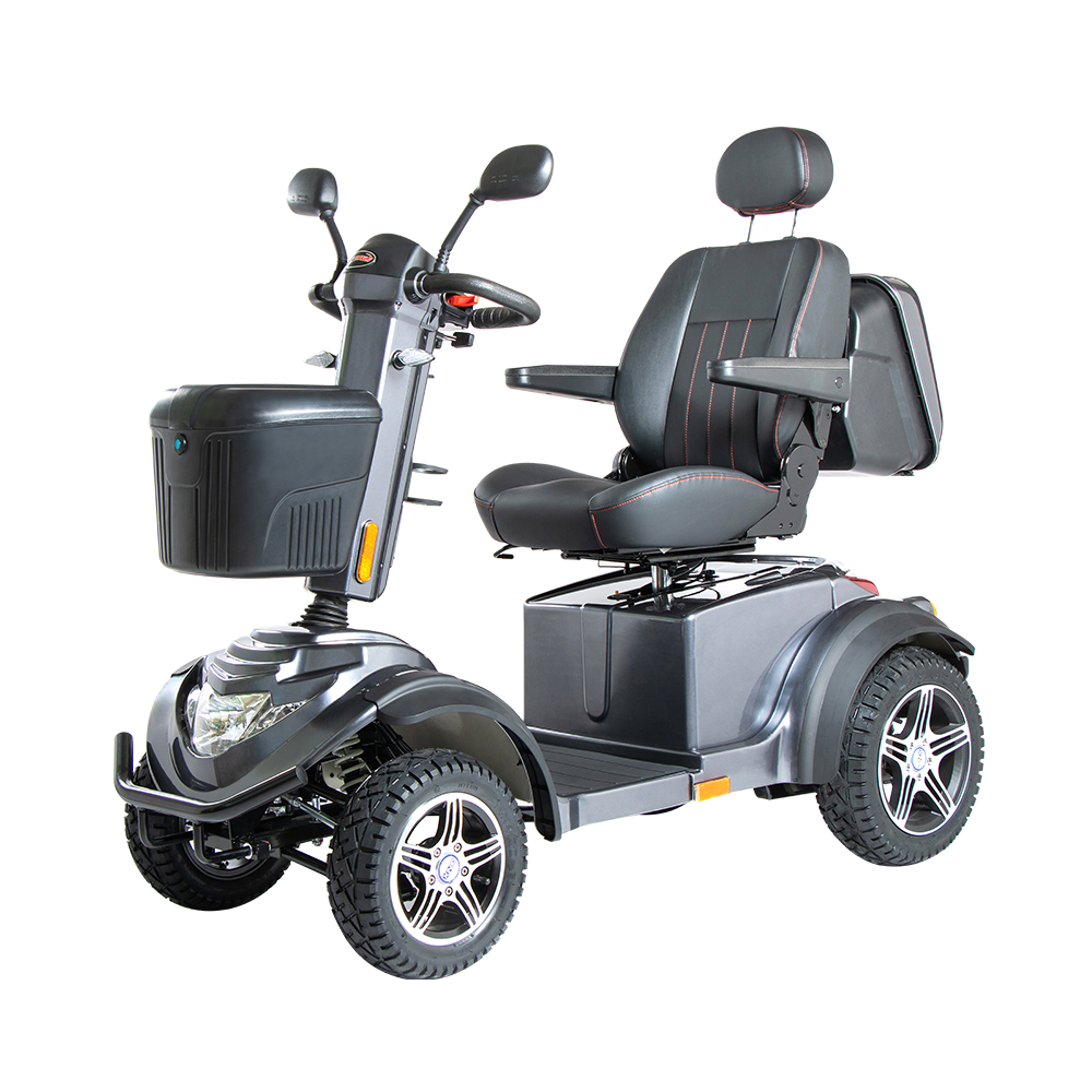 1400 W Smart Off-Road Mobility Scooter R9S SMART: 210 kg Kapazität, All-Terrain