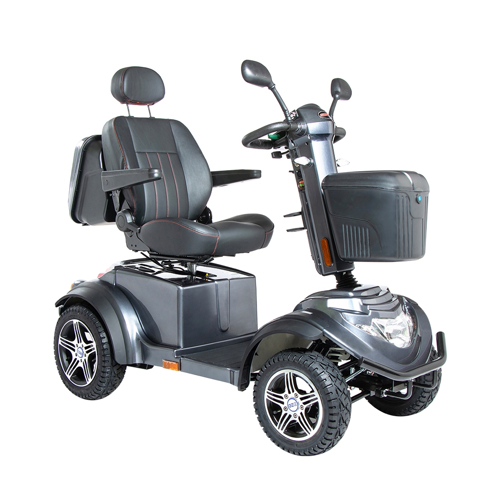 1400 W Smart Off-Road Mobility Scooter R9S SMART: 210 kg Kapazität, All-Terrain