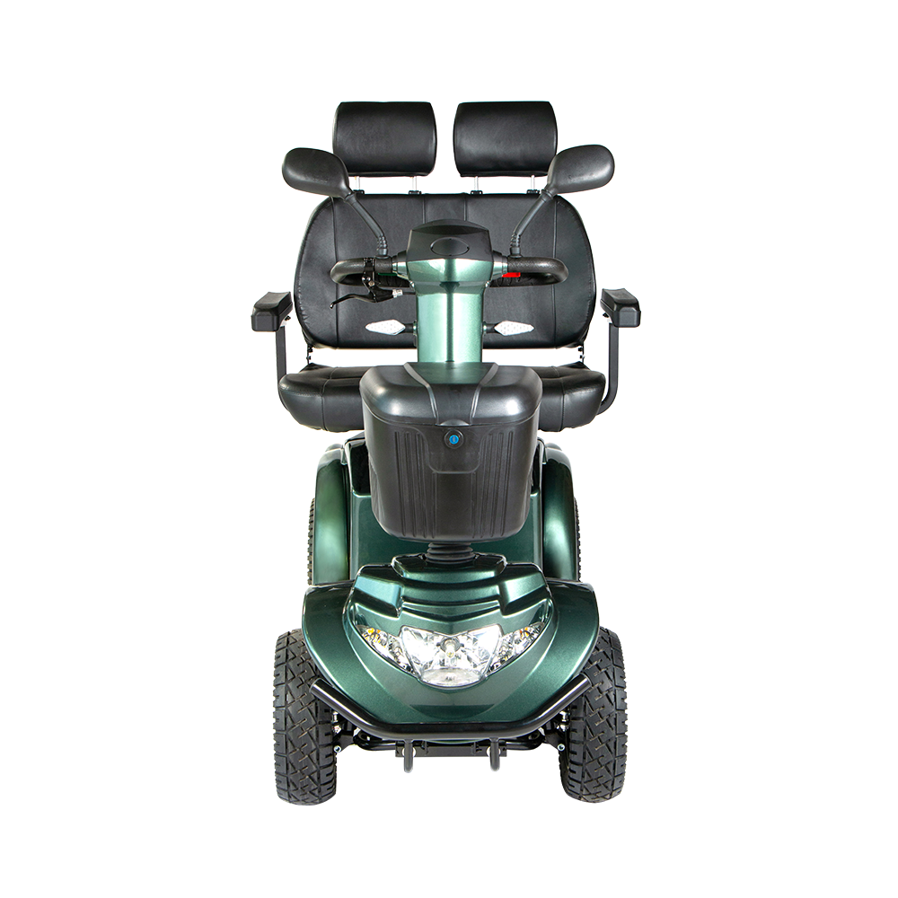 Komfort-Mobilitätsroller mit zwei Sitzen R9SM-DOUBLE: Teilen Sie die Fahrt, verbesserter Komfort