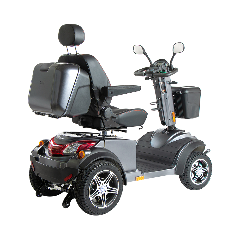 1400 W Smart Off-Road Mobility Scooter R9S SMART: 210 kg Kapazität, All-Terrain