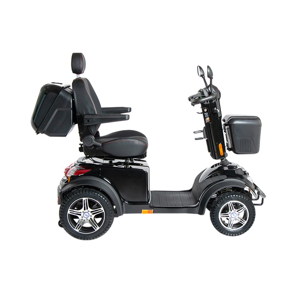 1400 W Smart Off-Road Mobility Scooter R9S SMART: 210 kg Kapazität, All-Terrain