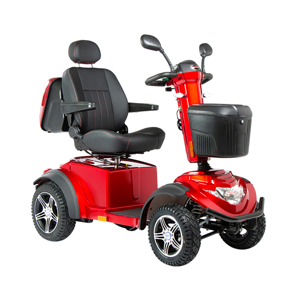 1400 W Smart Off-Road Mobility Scooter R9S SMART: 210 kg Kapazität, All-Terrain