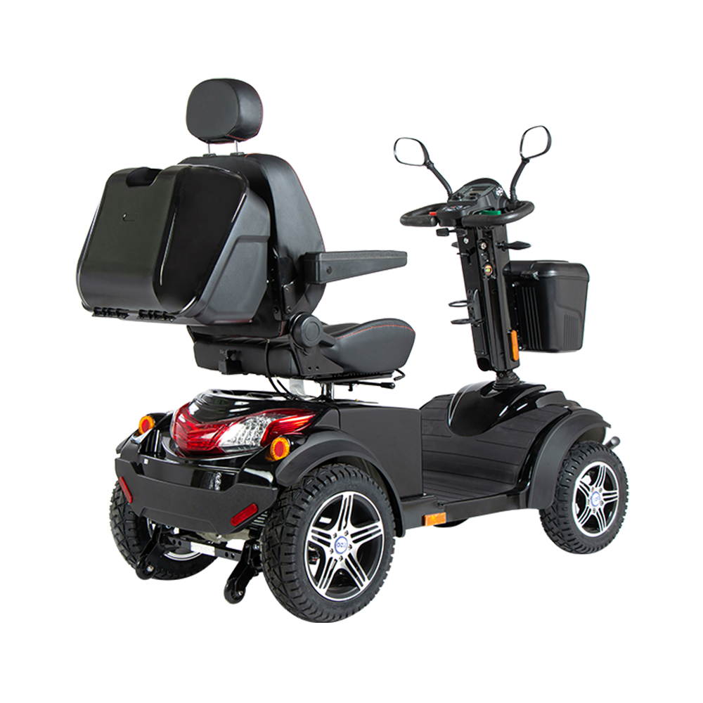 1400 W Smart Off-Road Mobility Scooter R9S SMART: 210 kg Kapazität, All-Terrain