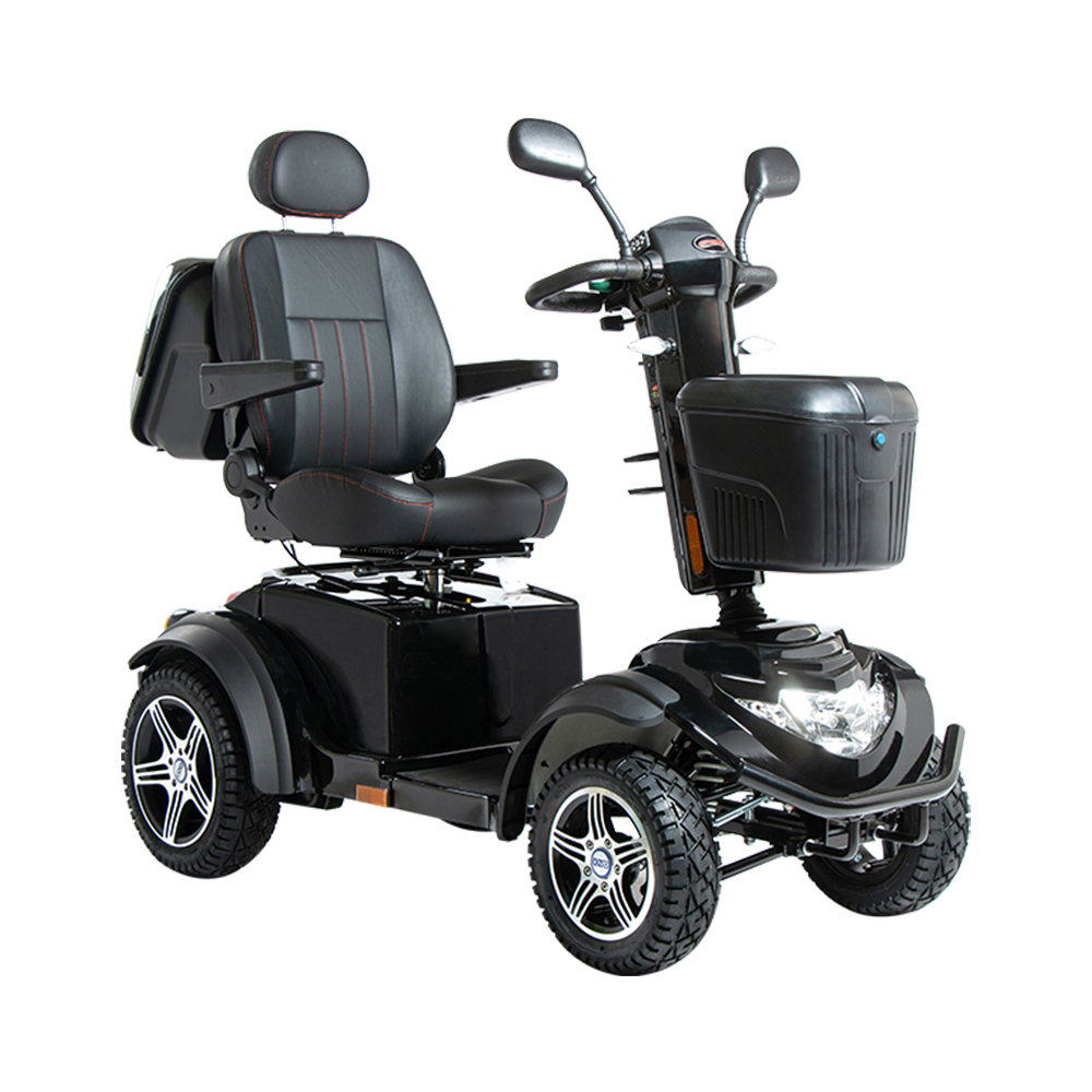 1400 W Smart Off-Road Mobility Scooter R9S SMART: 210 kg Kapazität, All-Terrain