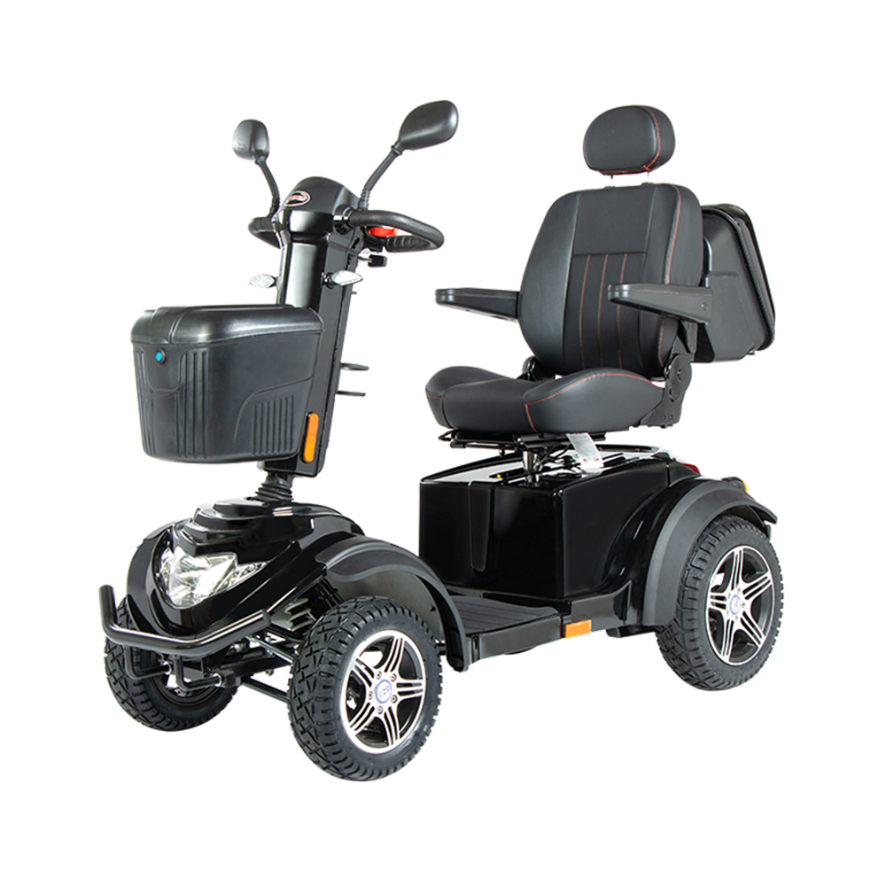 1400 W Smart Off-Road Mobility Scooter R9S SMART: 210 kg Kapazität, All-Terrain